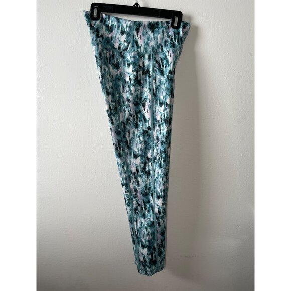 Sweaty Betty Super Sculpt 7/8 Size L Watercolor Print Womens Leggings - Picture 4 of 10